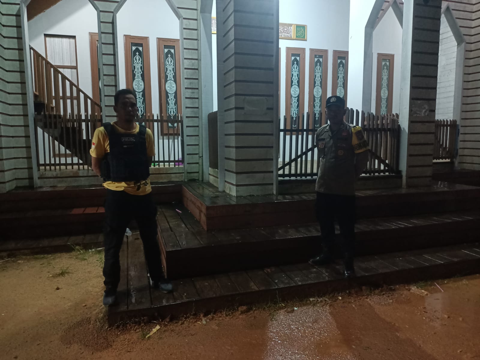 Polsek Marikit Lakukan Pengamanan Salat Tarawih untuk Jaga Kondusivitas Ramadan