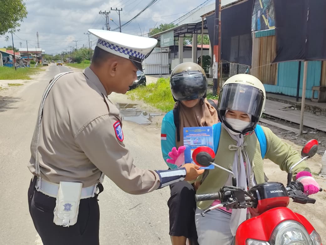 Satlantas Polres Katingan Lakukan Kegiatan SIM Keliling Ngabuburit untuk Permudah Pelayanan Masyarakat