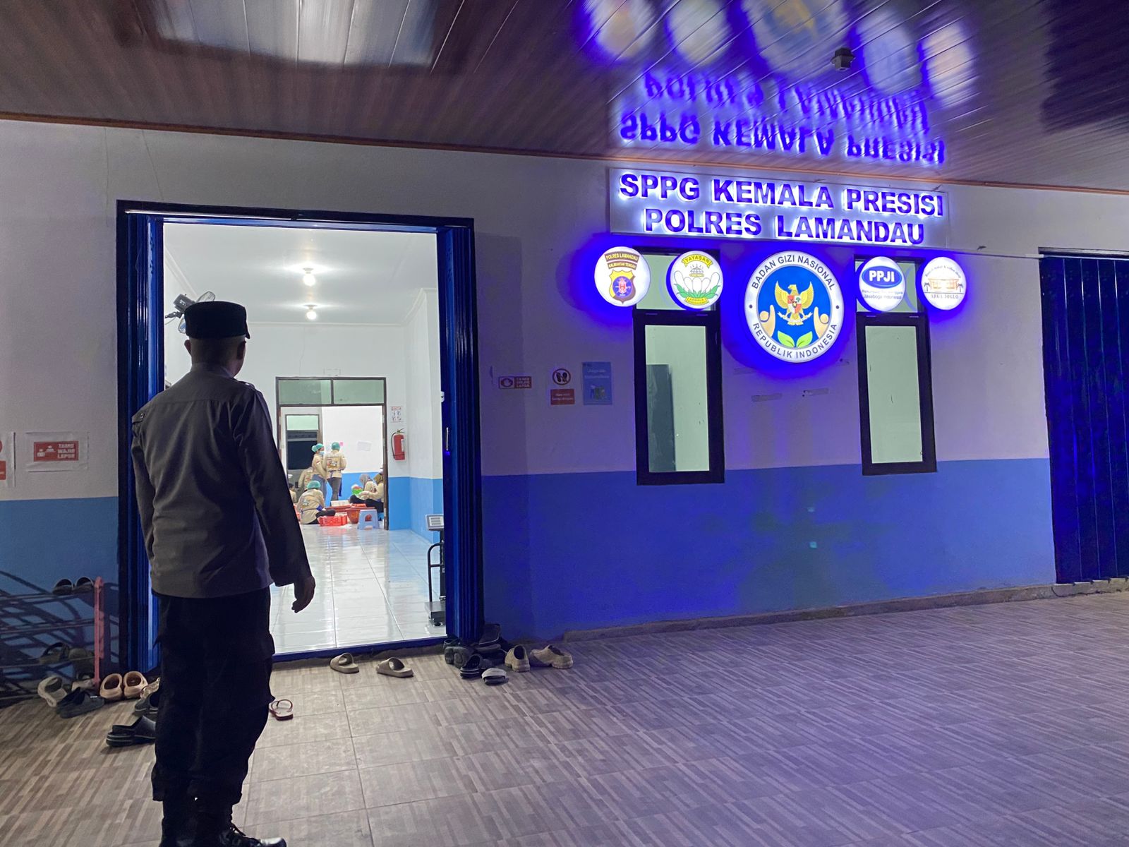 Personel Piket Polsek Bulik Sambangi dan Laksanakan Patroli di SPPG Kemala Presisi