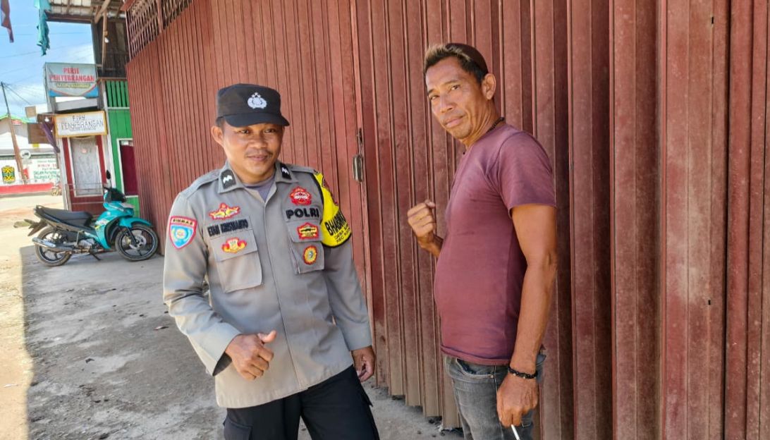 Polsek Katingan Tengah Imbau Masyarakat Tolak dan Laporkan Aksi Premanisme Berkedok Ormas