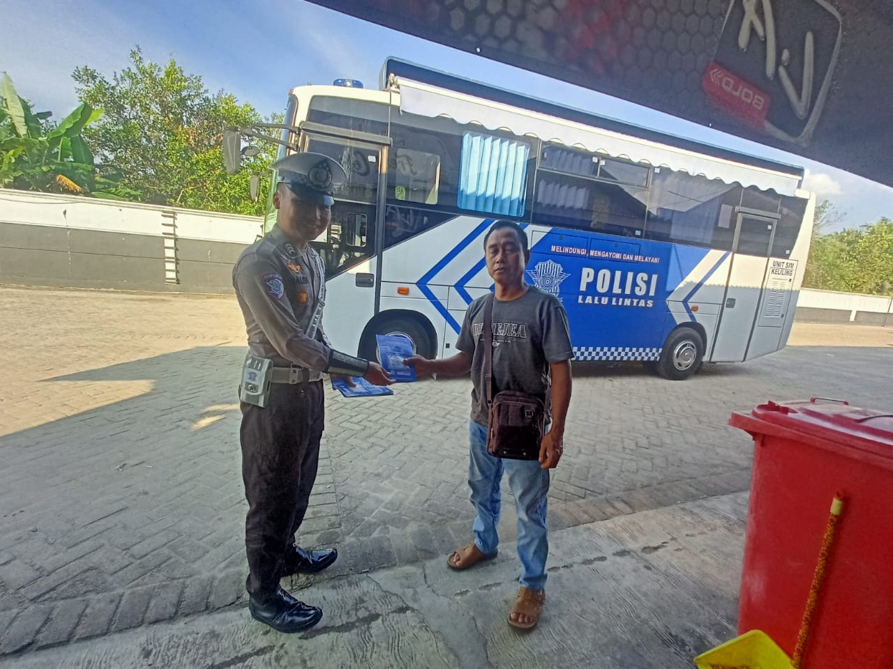 Satlantas Polres Katingan Lakukan Kegiatan SIM Keliling Ngabuburit untuk Permudah Pelayanan Masyarakat