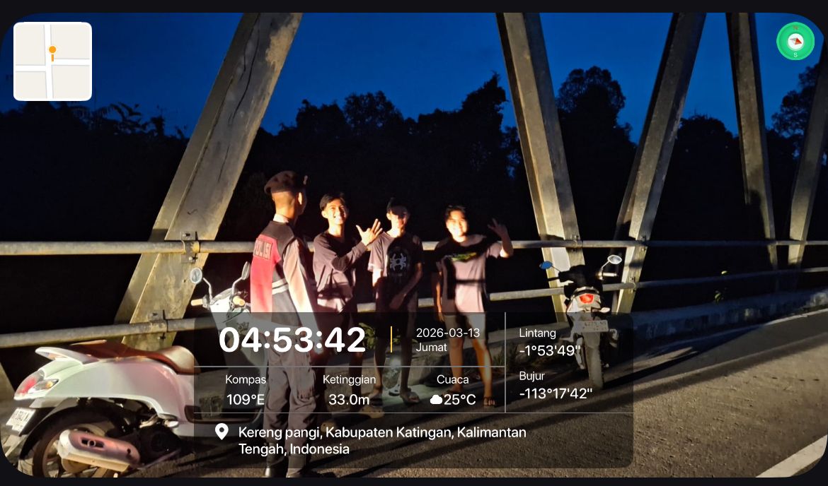 PELAKSANAAN GIAT PATROLI SAHUR DAN ANTIPASI BALAPAN LIAR OLEH PERSONIL SAMAPTA.