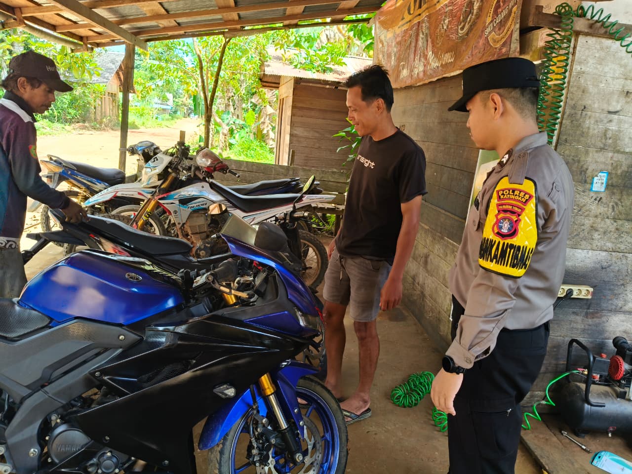 Polsek Marikit Melaksanakan Kegiatan Cooling System Kepada Tomas,Toga dan Todat Kec. Marikit.