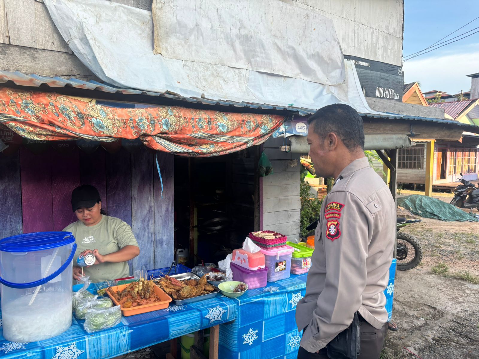 Patroli Dialogis, Upaya Polsek Katingan Tengah Ciptoan Kamtibmas