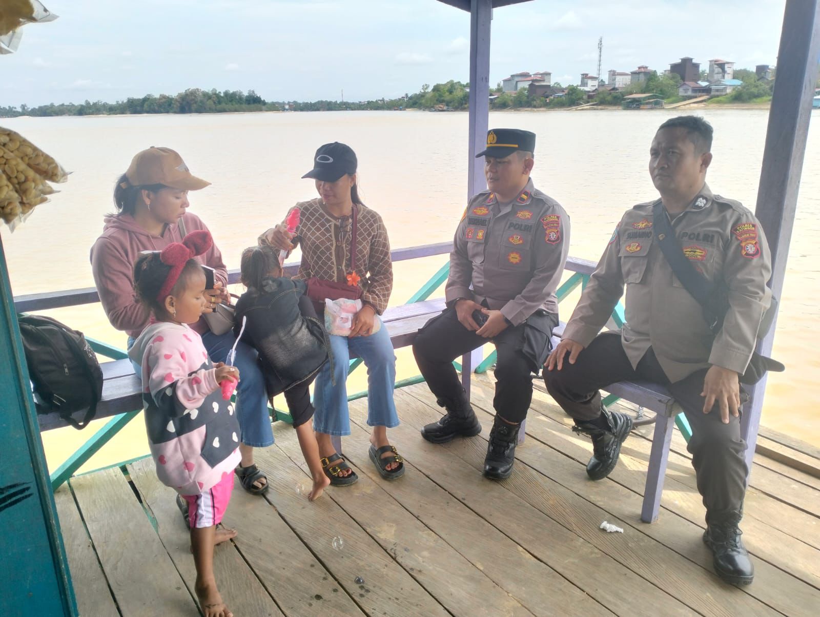 Patroli Dialogis, Upaya Polsek Katingan Tengah Ciptoan Kamtibmas