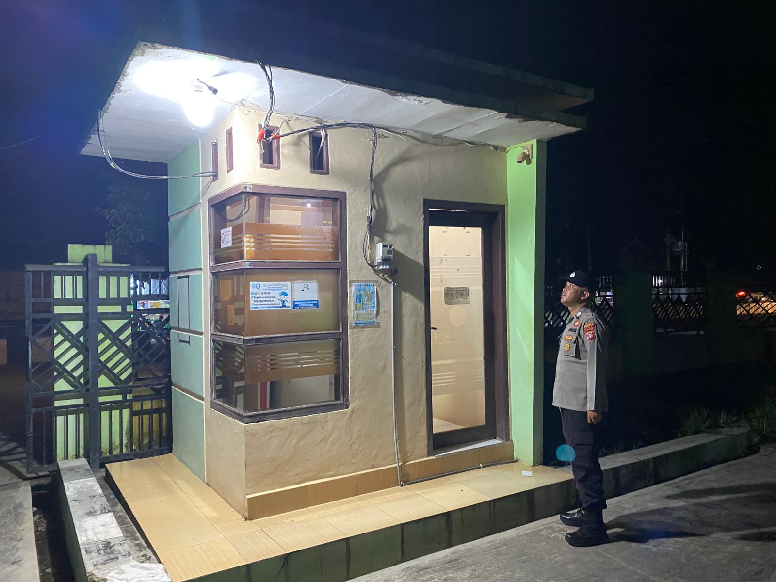 Polsek Bulik Patroli Obyek Vital dan Bank wilkum Polsek Bulik