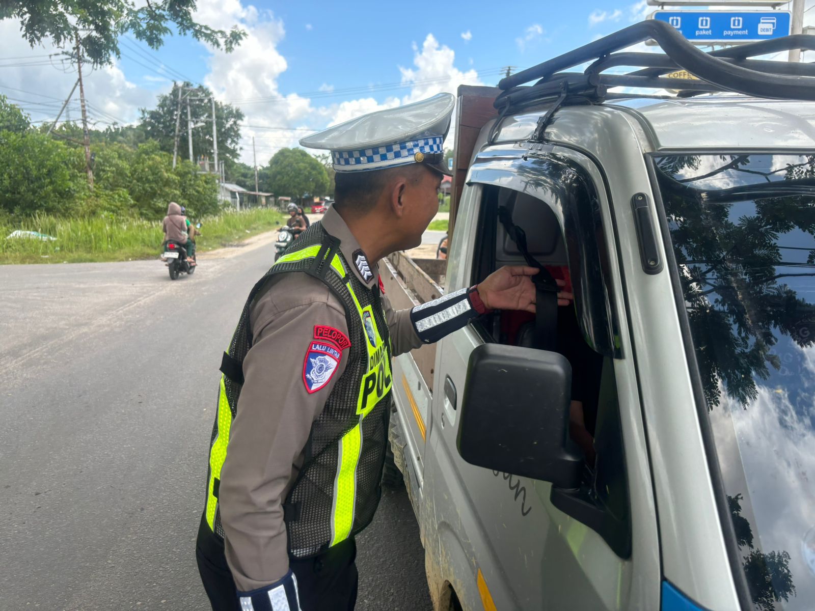 Jaga Kamtibmas, Polsek Tewang Sangalang Garing dan Pulau Malan Tingkatkan Patroli Malam.