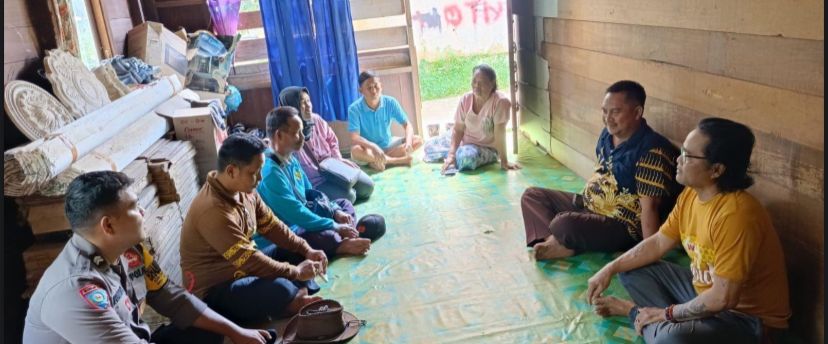 Polsek Katingan Tengah Sambang Kamtibmas