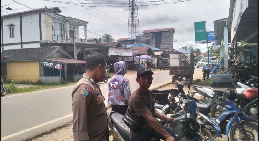 Perkuat Kamtibmas, Polsek Katingan Tengah Sambangi Warga