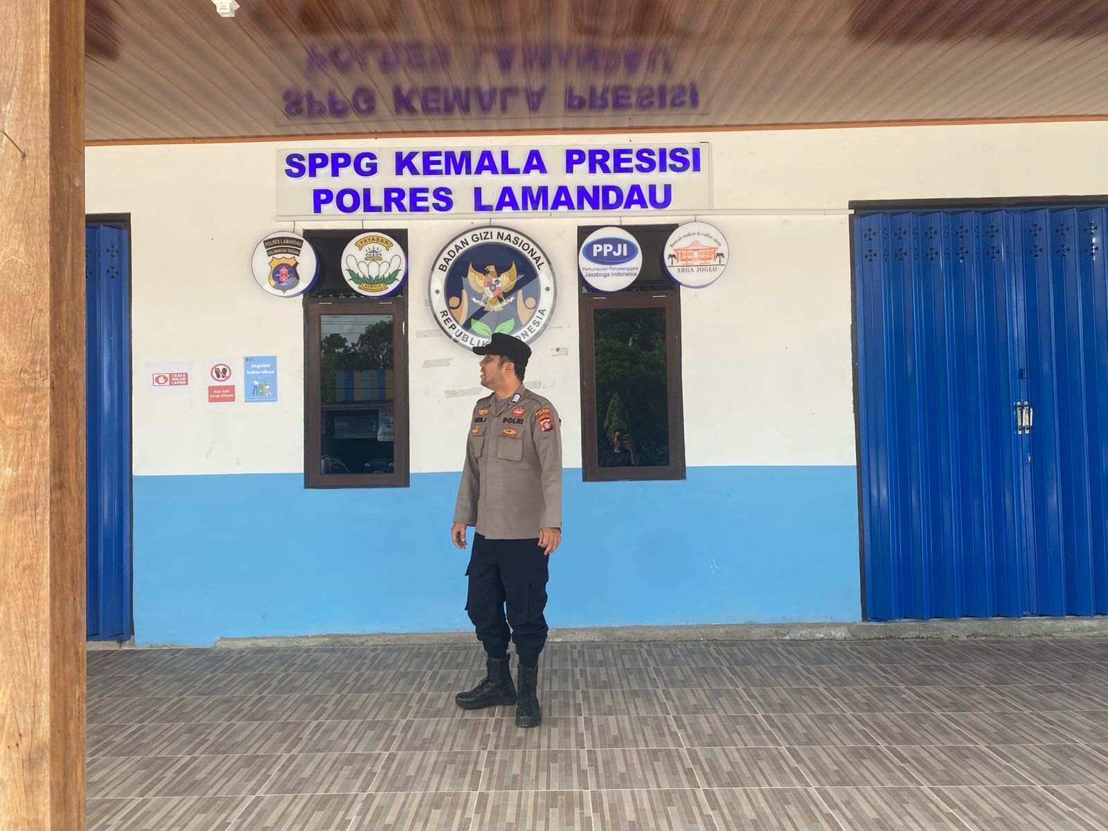 Personel Piket Polsek Bulik Sambangi dan Laksanakan Patroli di SPPG Kemala Presisi