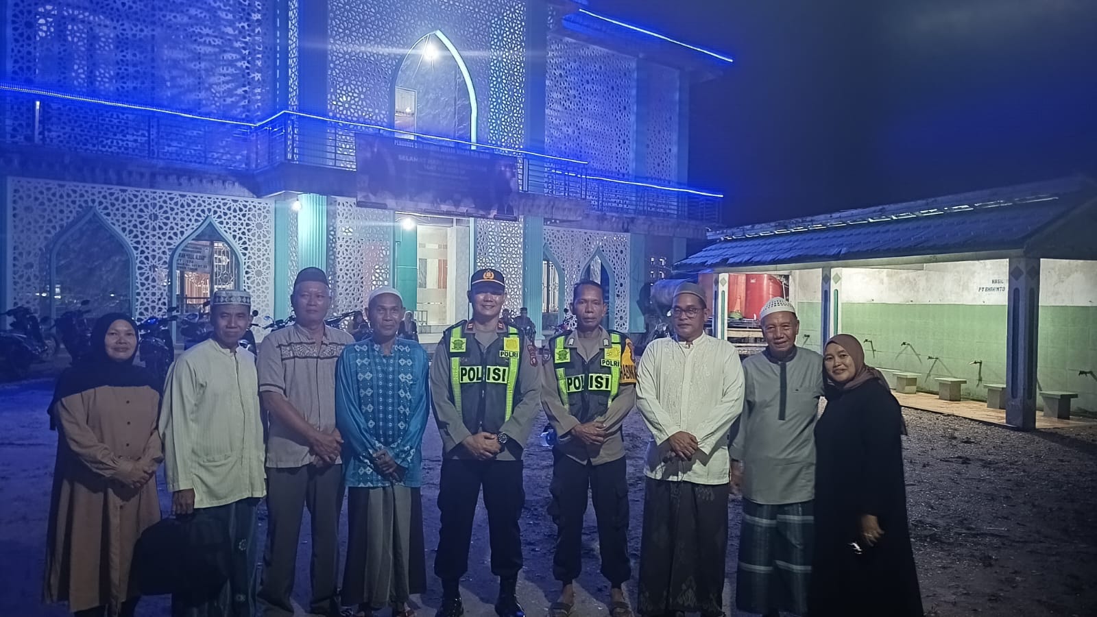 Apel Malam dan Pengamanan Takbiran di Teweh Timur, Personel Disiagakan