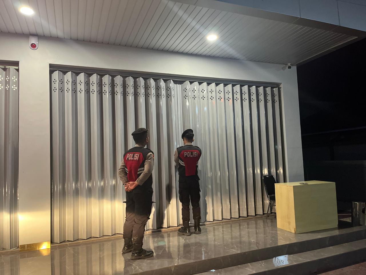 Sat Samapta Polres Lamandau Patroli di Objek Vital, Wilkum Polres Lamandau