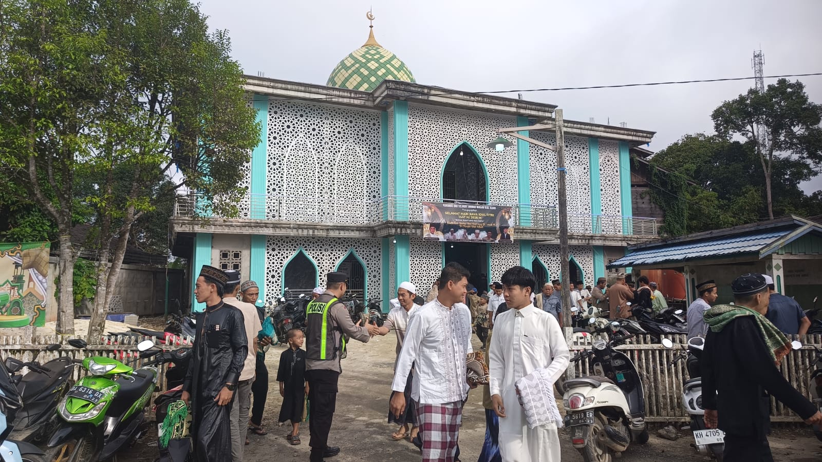 Polsek Teweh Timur Amankan Pelaksanaan Sholat Idul Fitri 1447 H, Berjalan Aman dan Lancar