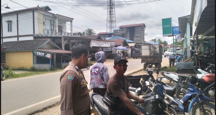 Perkuat Kamtibmas, Polsek Katingan Tengah Sambangi Warga