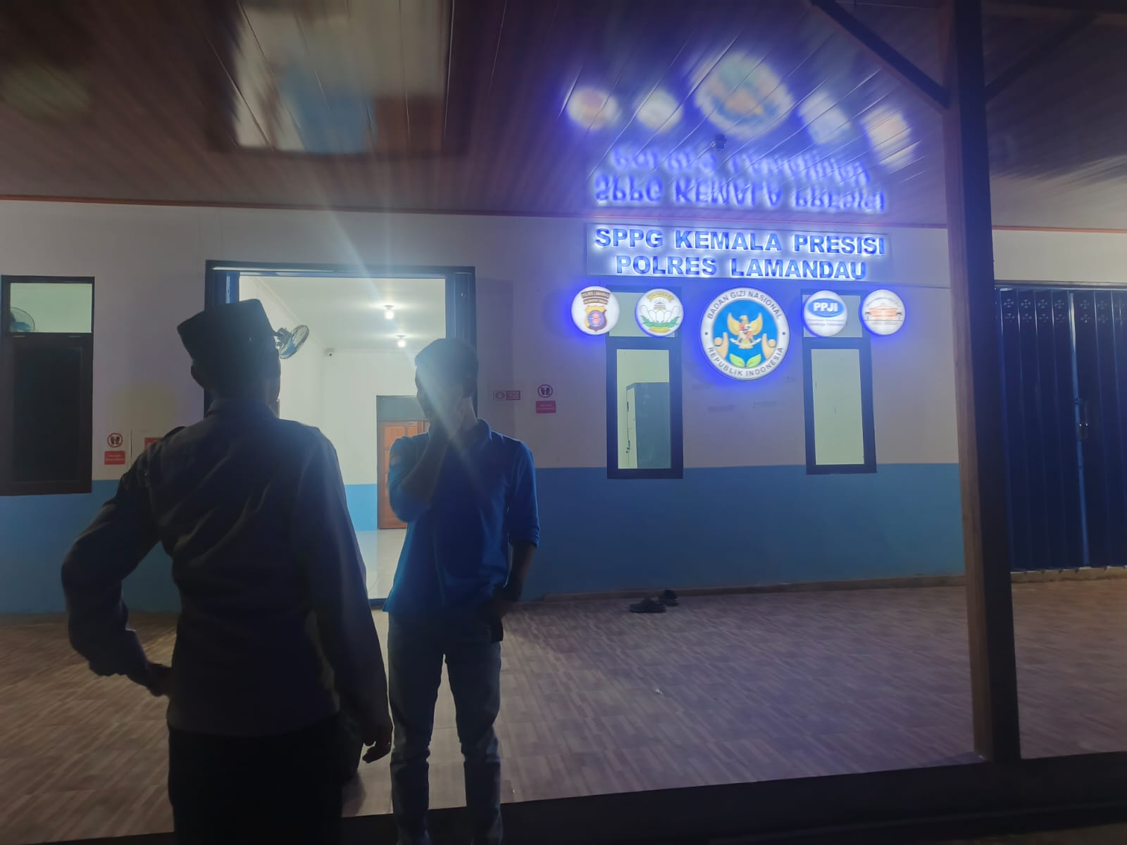 Personel Piket Polsek Bulik Sambangi dan Laksanakan Patroli di SPPG Kemala Presisi