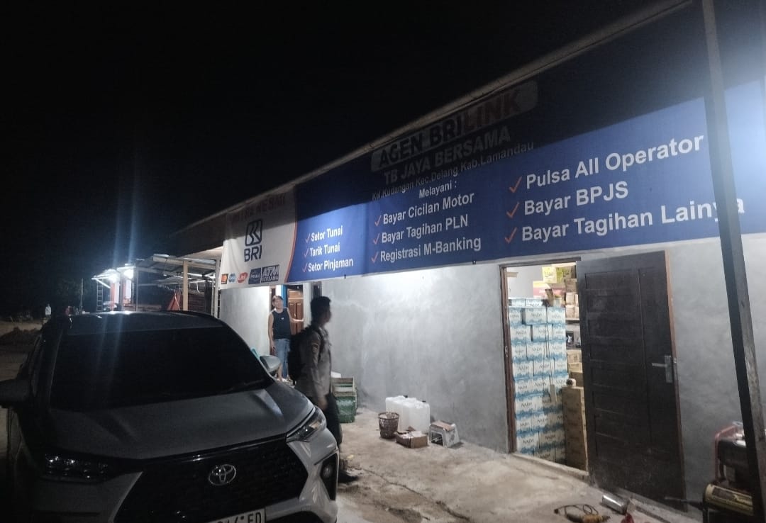 Piket Polsek Patroli kepertokoan diwilkum Polsek Delang