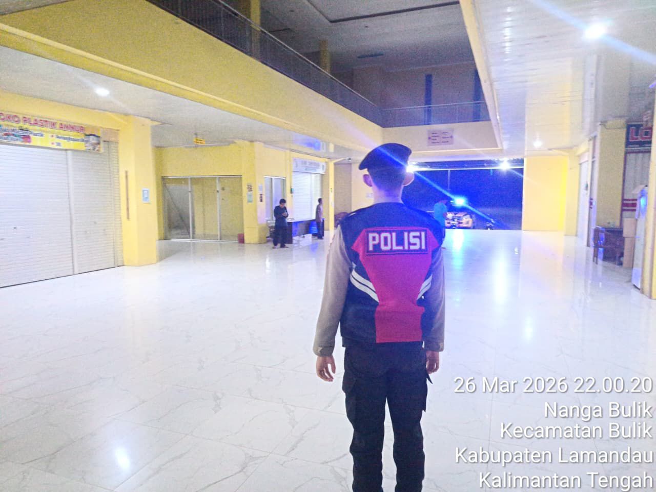Wujudkan Kamtibmas Aman dan Kondusif, Sat Samapta Polres Lamandau Laksanakan Patroli Malam