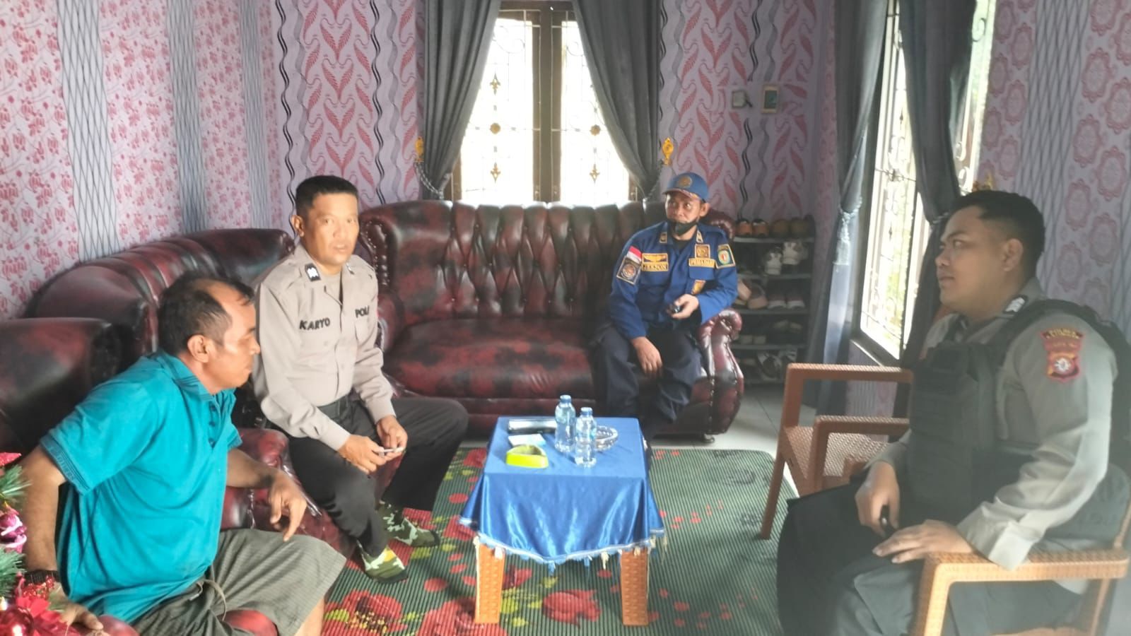 Polsek Katingan Tengah Sambang Kamtibmas