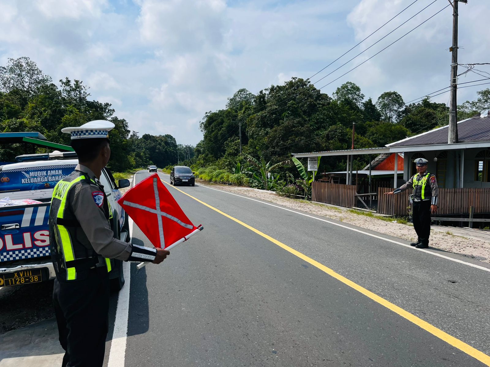 Antisipasi Laka Lantas, Satlantas Polres Katingan laksanakan patroli ke titik-titik lokasi rawan laka lantas.