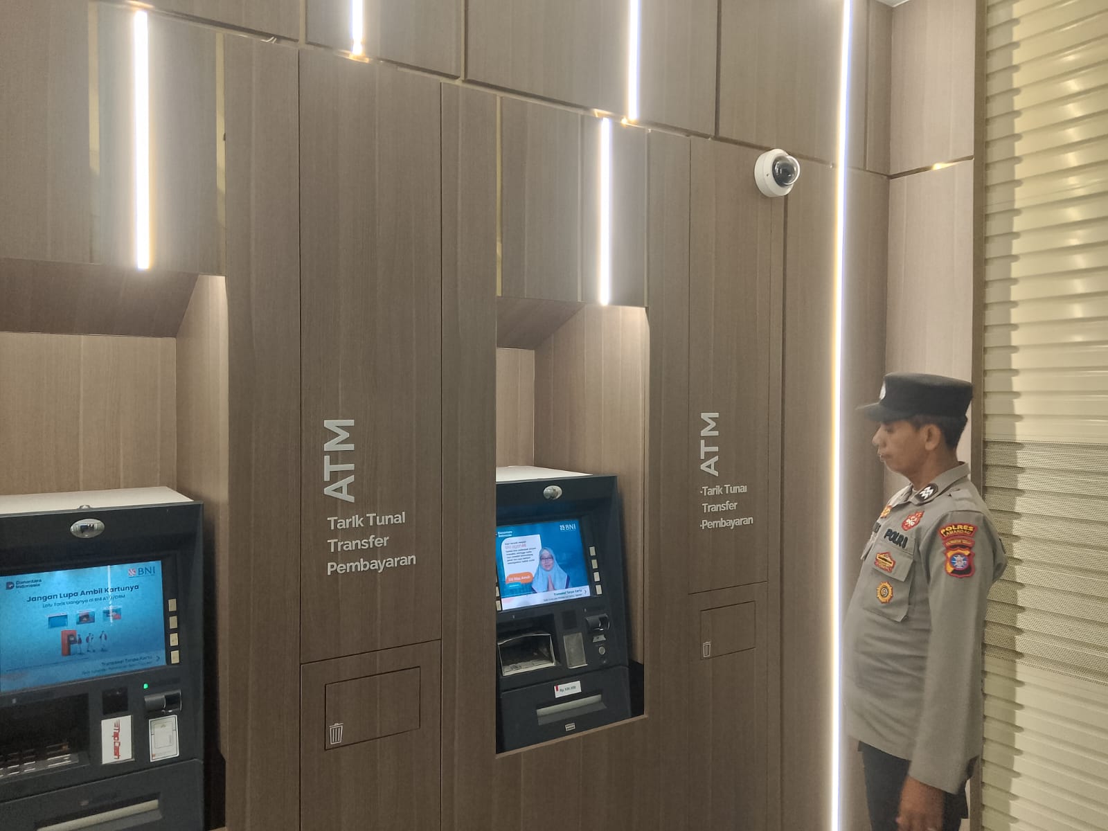 Cegah Gangguan Kamtibmas, Piket Polsek Bulik Patroli ATM