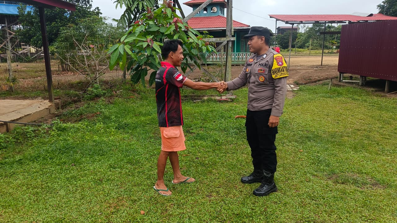 ‎BHABINKAMTIBMAS POLSEK KATINGAN HULU SAMBANGI WARGA.