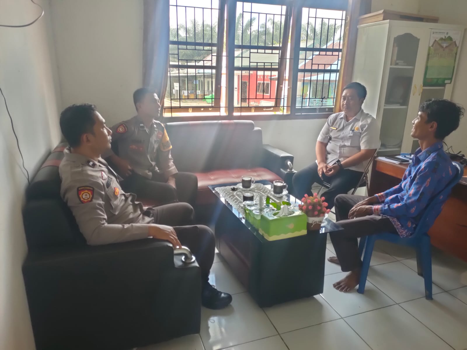 Polsek Sematu jaya Polres Lamandau terus melakukan upaya dalam menjaga keamanan dan ketertiban masyarakat (Kamtibmas) di wilayah hukumnya