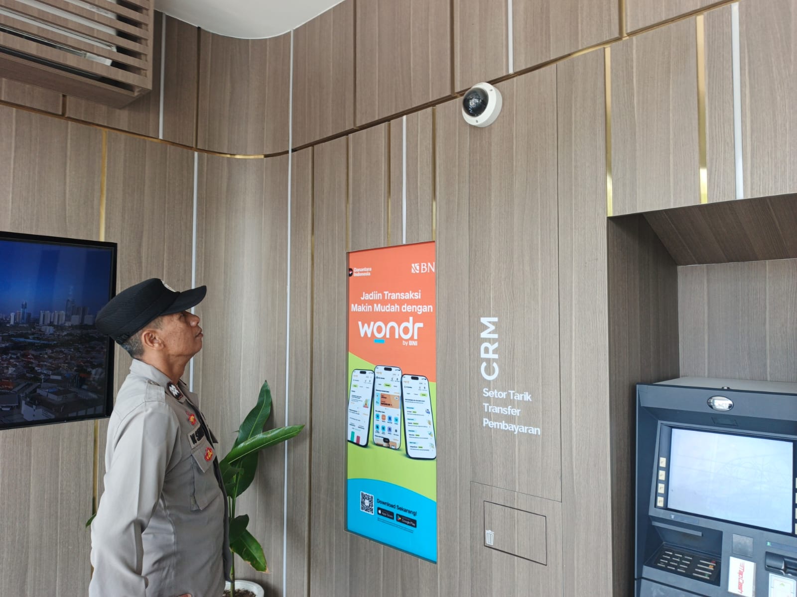 Cegah Gangguan Kamtibmas, Piket Polsek Bulik Patroli ATM