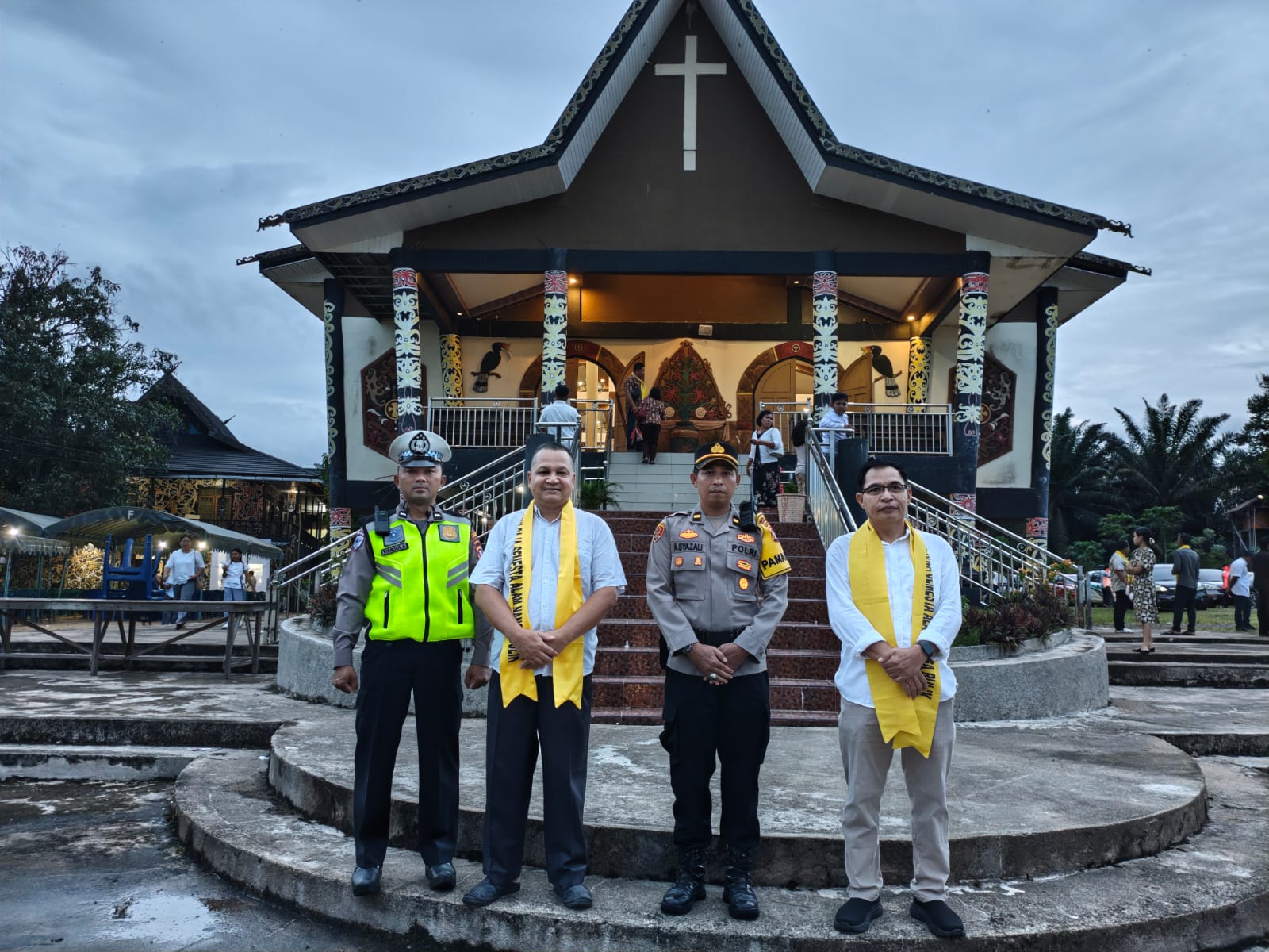 Ciptakan Situasi Kondusif, Polres Lamandau Amankan Ibadah Peringatan Paskah 2026