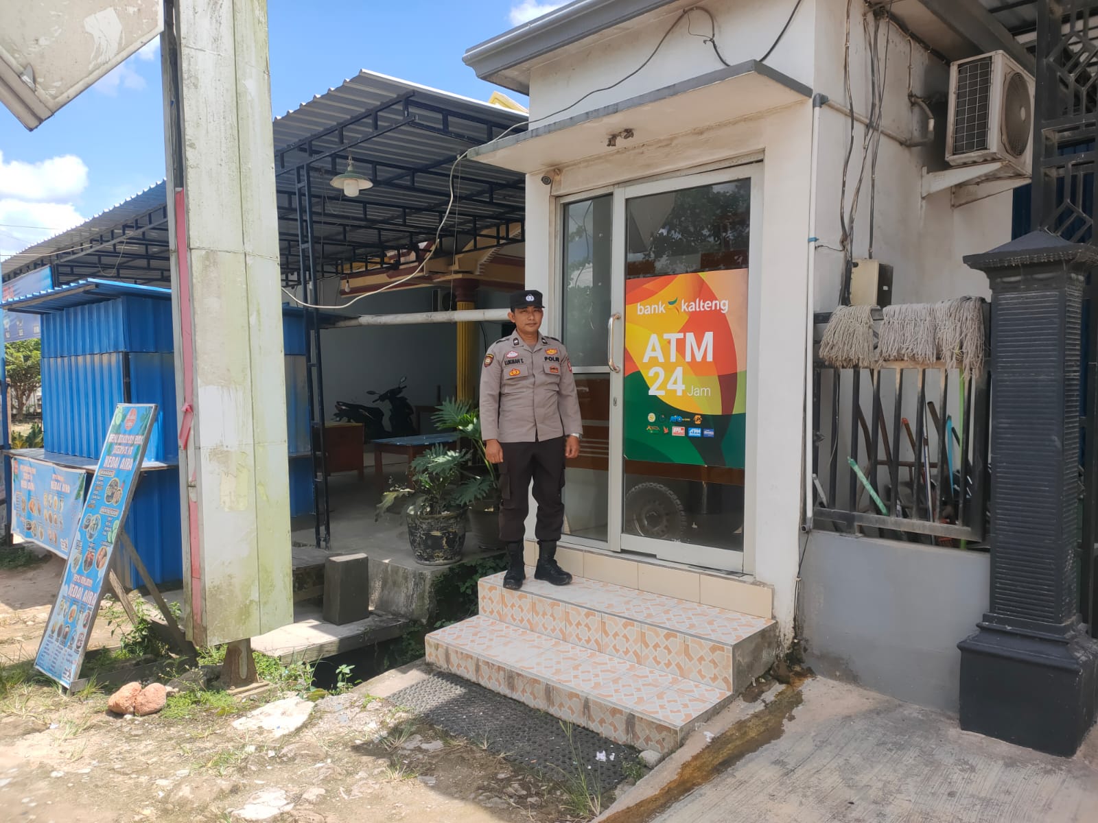 Polda Kalteng, Polres Lamandau, Polsek Sematu Jaya.melaksanakan giat patroli untuk mengantisipasi maraknya aksi tindak kejahatan terutama antisipasi curas, curat dan curanmor (3C)