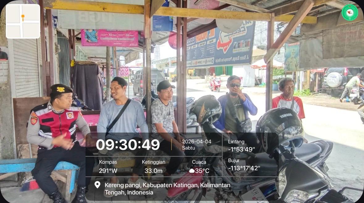 Personel Samapta Laksanakan Patroli Siang, Antisipasi Gangguan Kamtibmas.