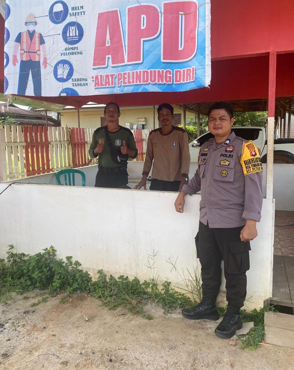 Lewat Sambang Bhabinkamtibmas Ajak Warga Wujudkan Kamtibmas Kondusif