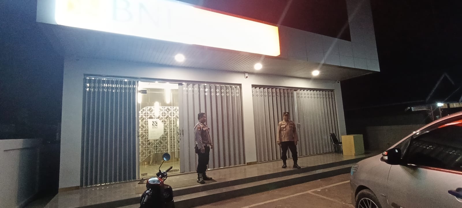 Polsek Bulik Patroli Obyek Vital dan Bank wilkum Polsek Bulik