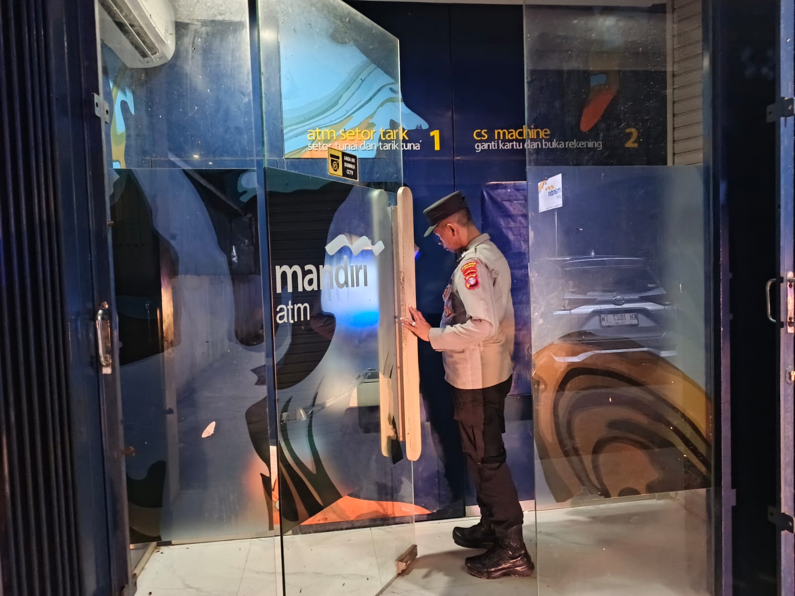 Polsek Bulik Patroli Obyek Vital dan Bank wilkum Polsek Bulik