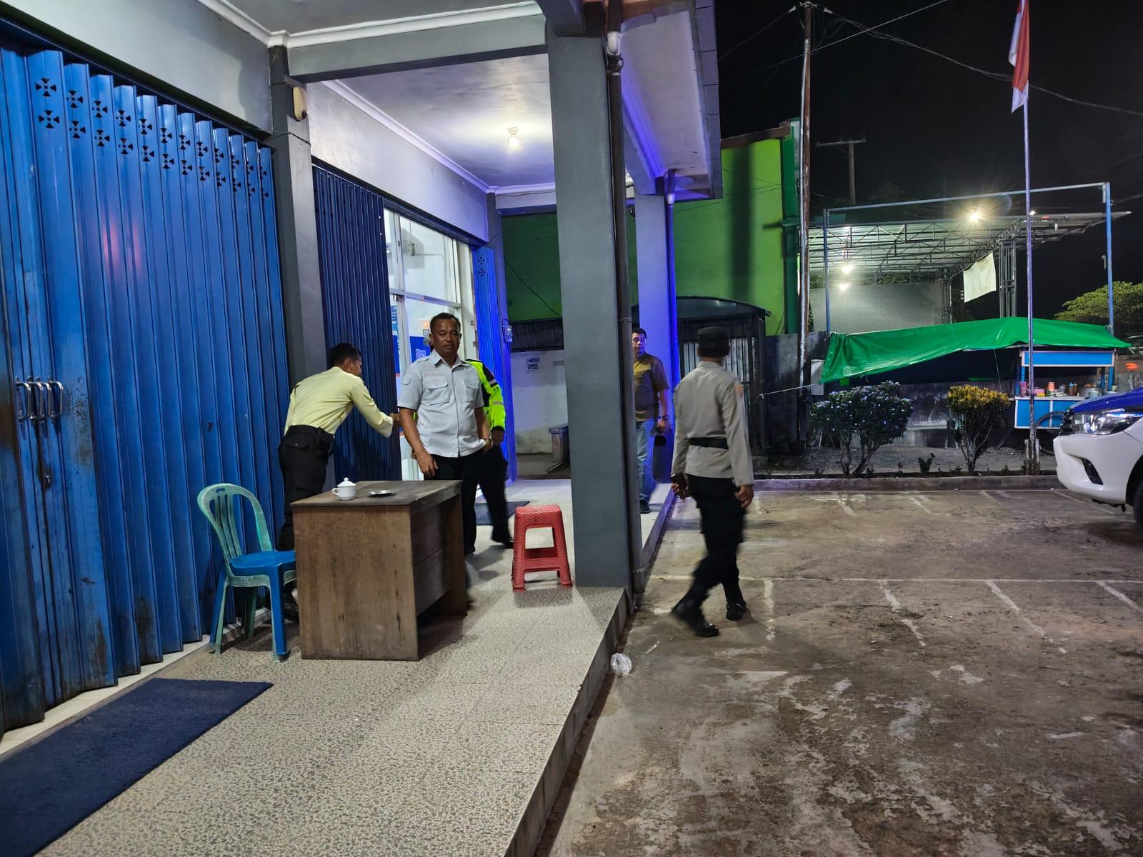 Piket Sat Lantas Patroli di Objek Vital diwilkum Polres Lamandau