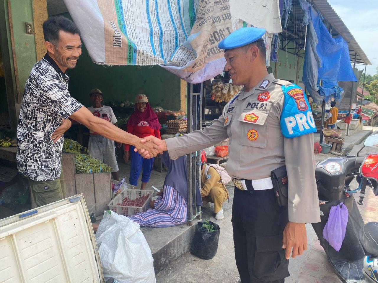 Polsek Sematu jaya Polres Lamandau terus melakukan upaya dalam menjaga keamanan dan ketertiban masyarakat (Kamtibmas) di wilayah hukumnya