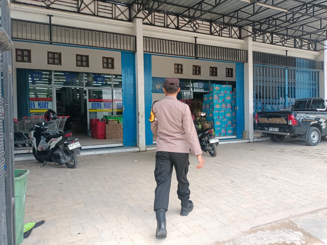 Polsek Sematu jaya Polres Lamandau terus melakukan upaya dalam menjaga keamanan dan ketertiban masyarakat (Kamtibmas) di wilayah hukumnya