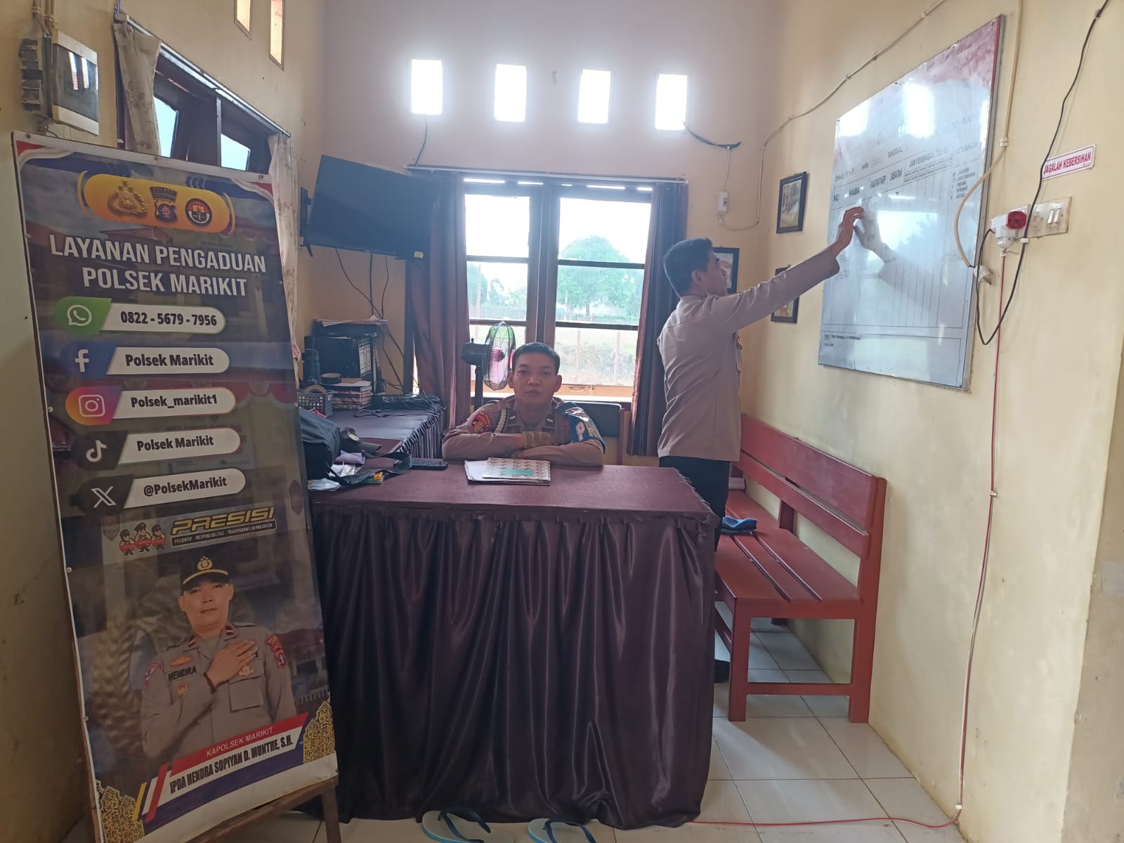 *Personel Piket Siaga di Mako dalam Pelaksanaan Pelayanan Kepolisian*