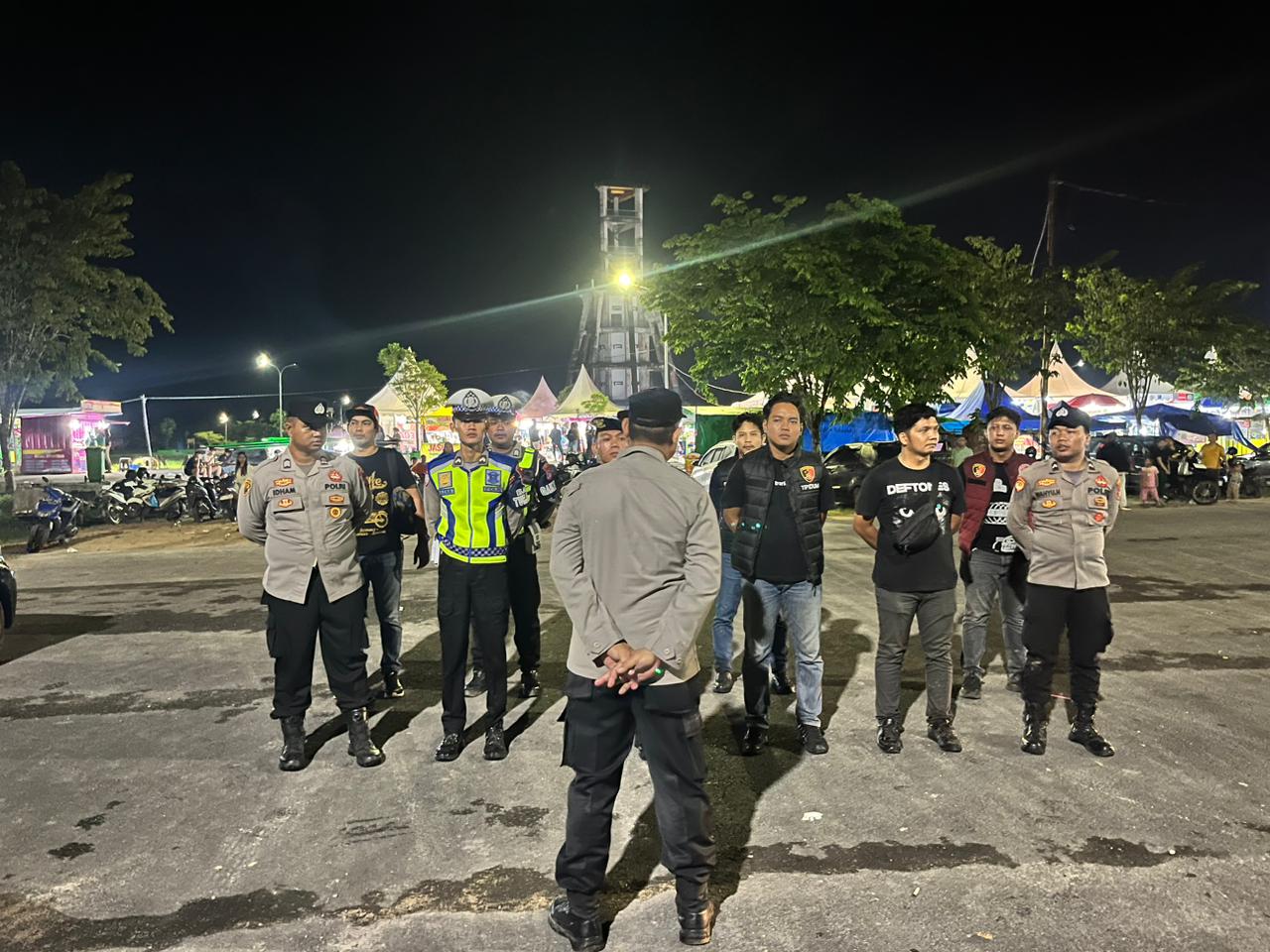 Polres Lamandau Laksanakan Pengamanan Bazar UMKM