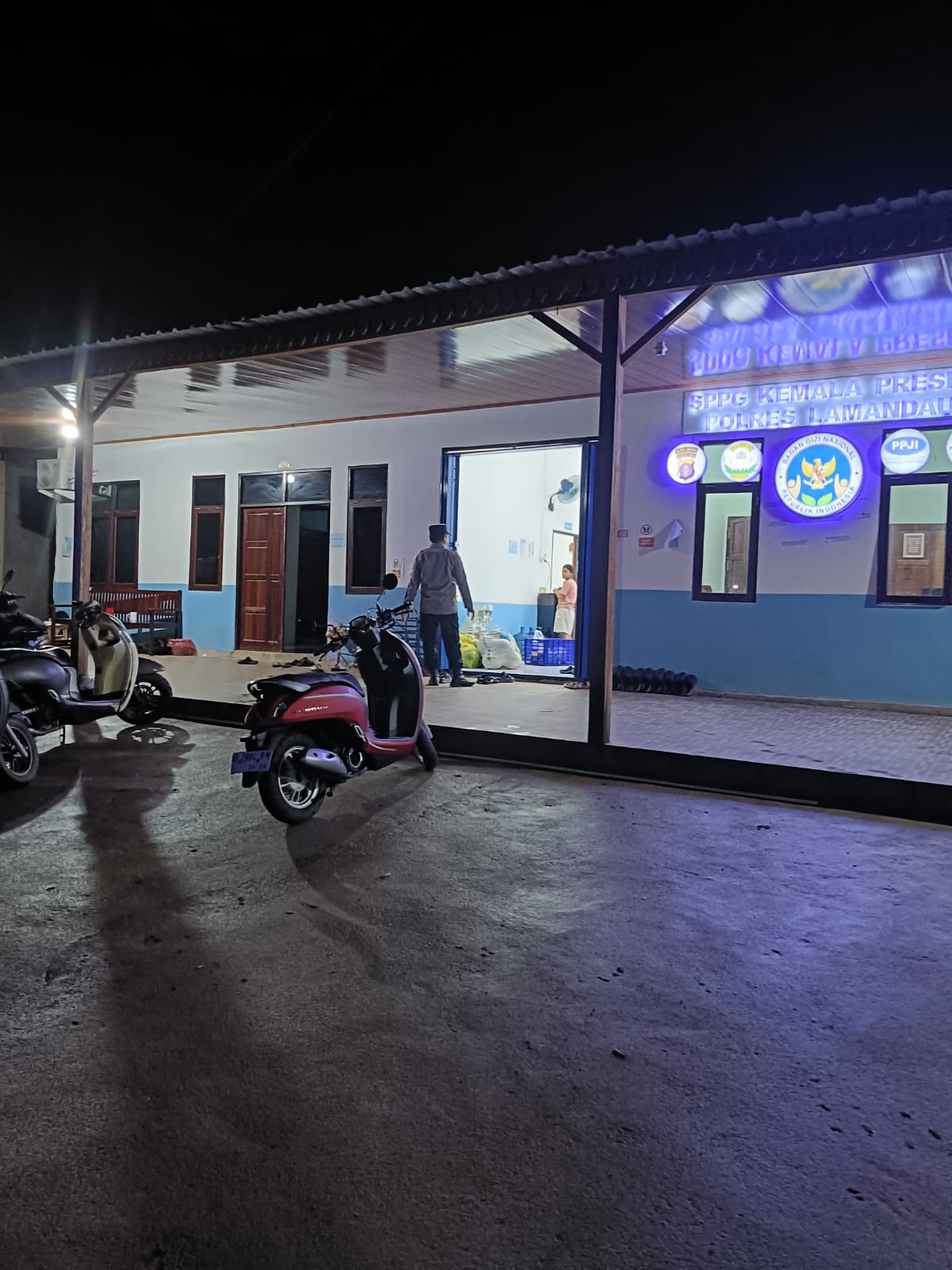 Personel Piket Polsek Bulik Sambangi dan Laksanakan Patroli di SPPG Kemala Presisi