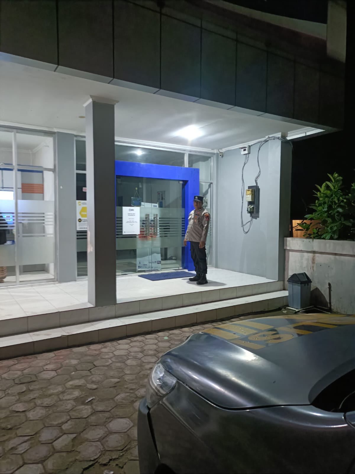 Polsek Bulik Patroli Obyek Vital dan Bank wilkum Polsek Bulik