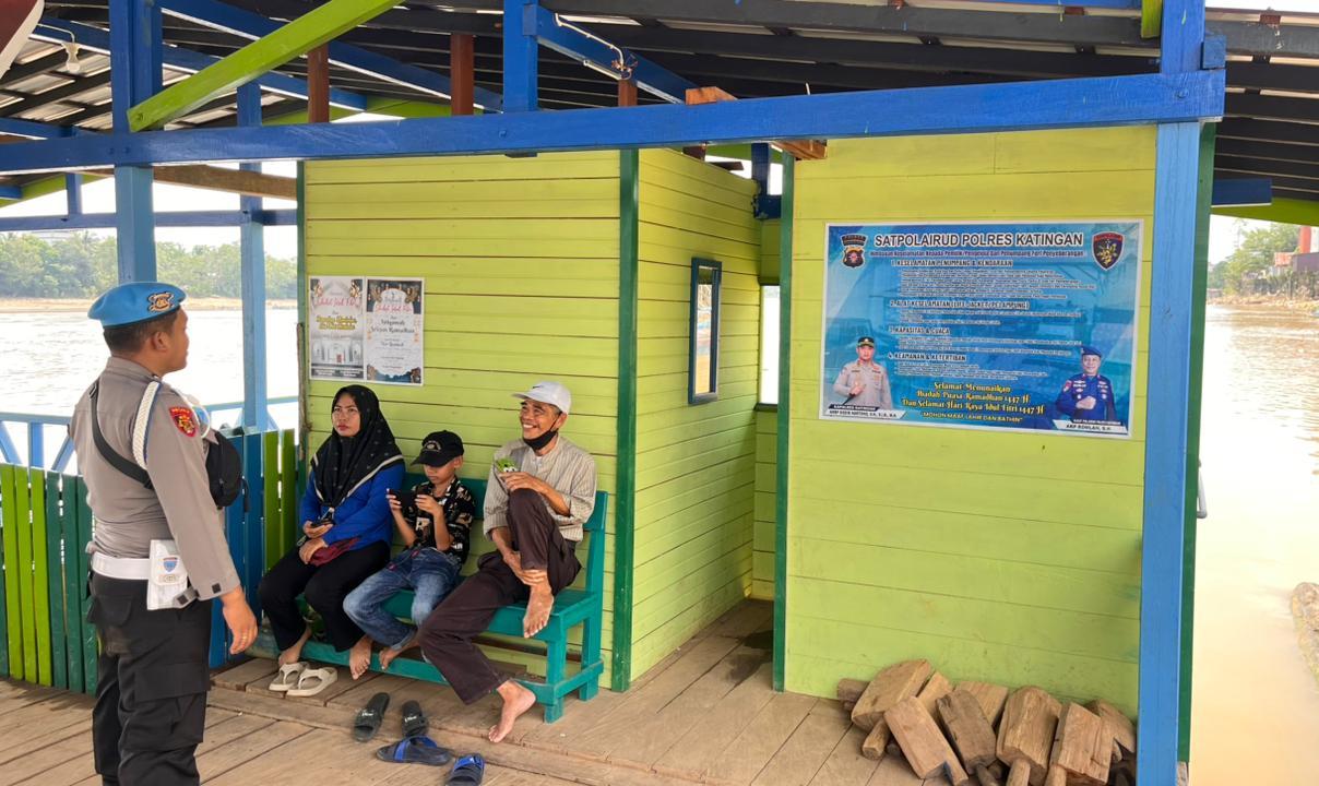 Patroli Dialogis, Upaya Polsek Katingan Tengah Cipkon Kamtibmas aman