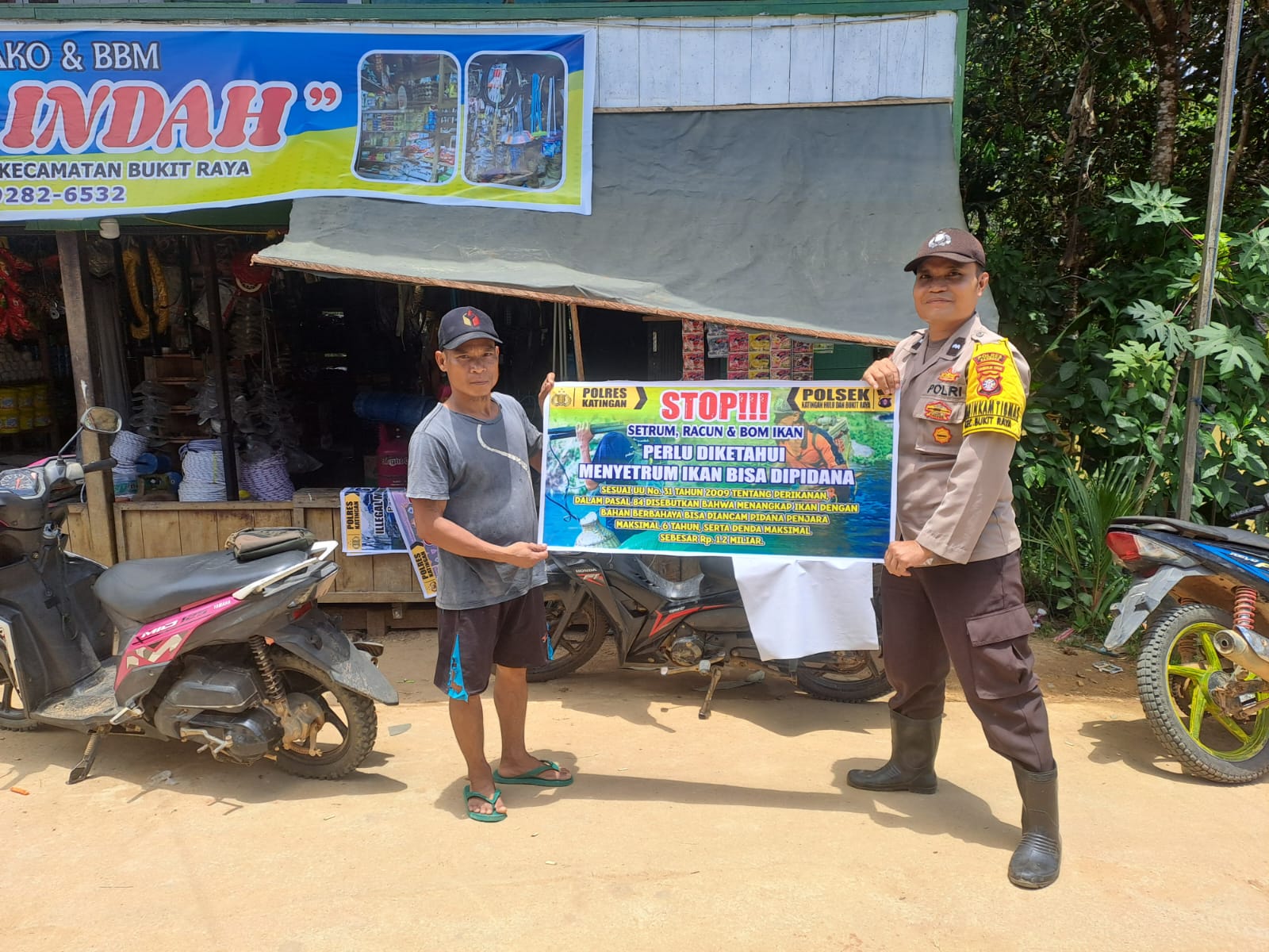 Upaya Pencegahan Ilegal Fishing di Kecamatan Bukit Raya