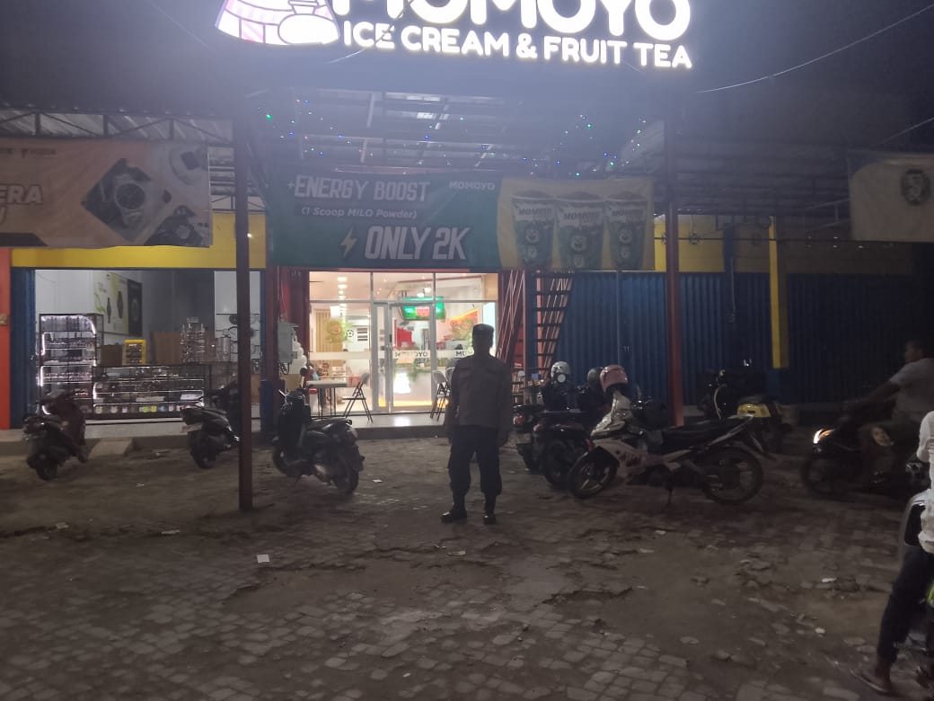 Personil Piket Polsek Bulik Laksanakan Patroli Pertokoan