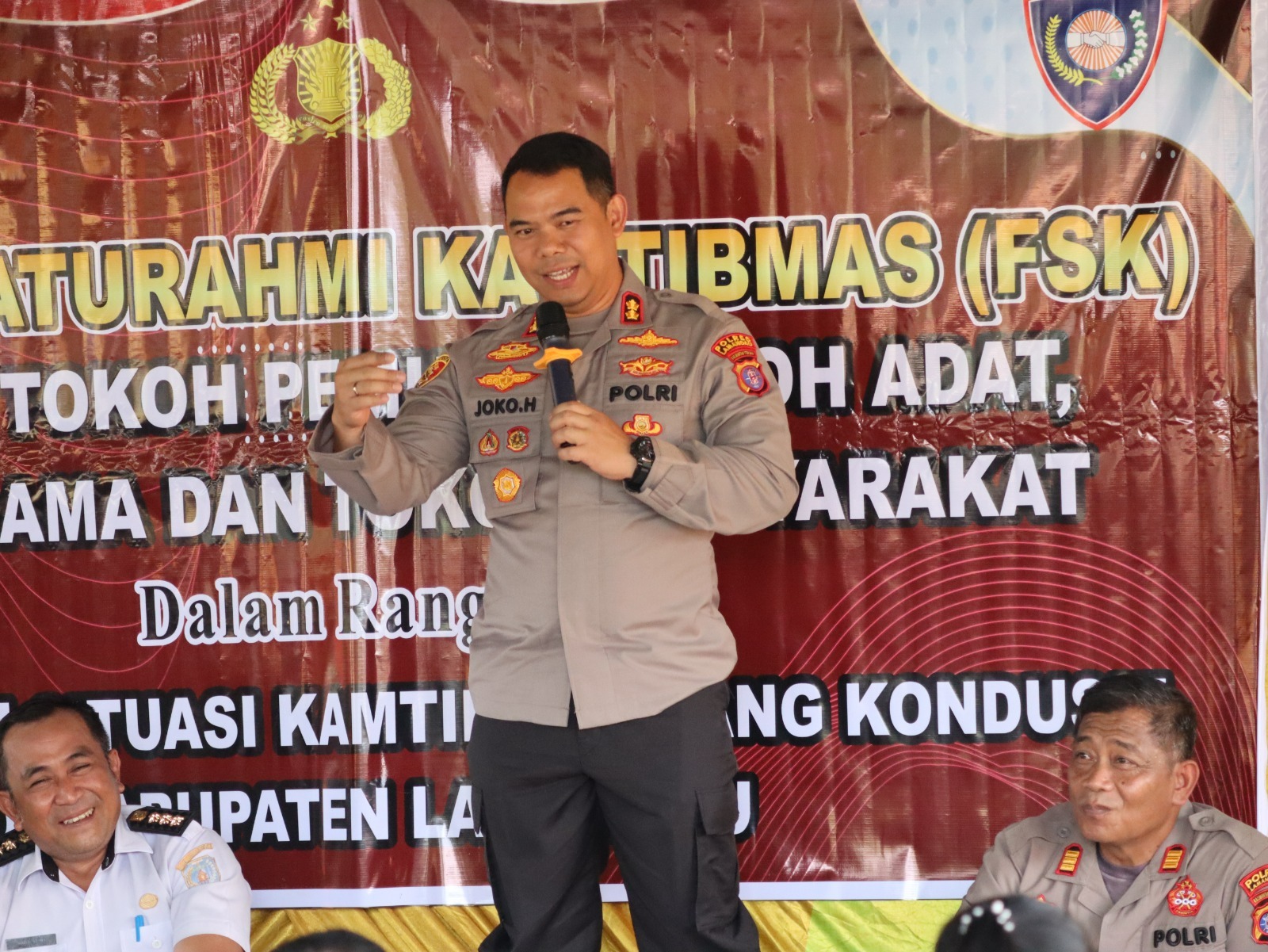 Kapolres Lamandau Ajak Tokoh Lintas Elemen Wujudkan Kamtibmas Lewat Forum Silaturahmi Kamtibmas