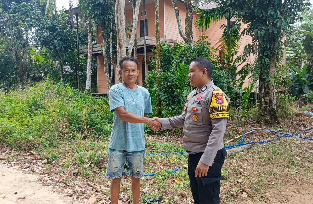 ‎BHABINKAMTIBMAS POLSEK KATINGAN HULU SAMBANGI WARGA.