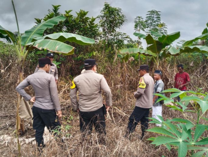 Perkuat Kamtibmas, Polsek Katingan Tengah Sambangi Warga