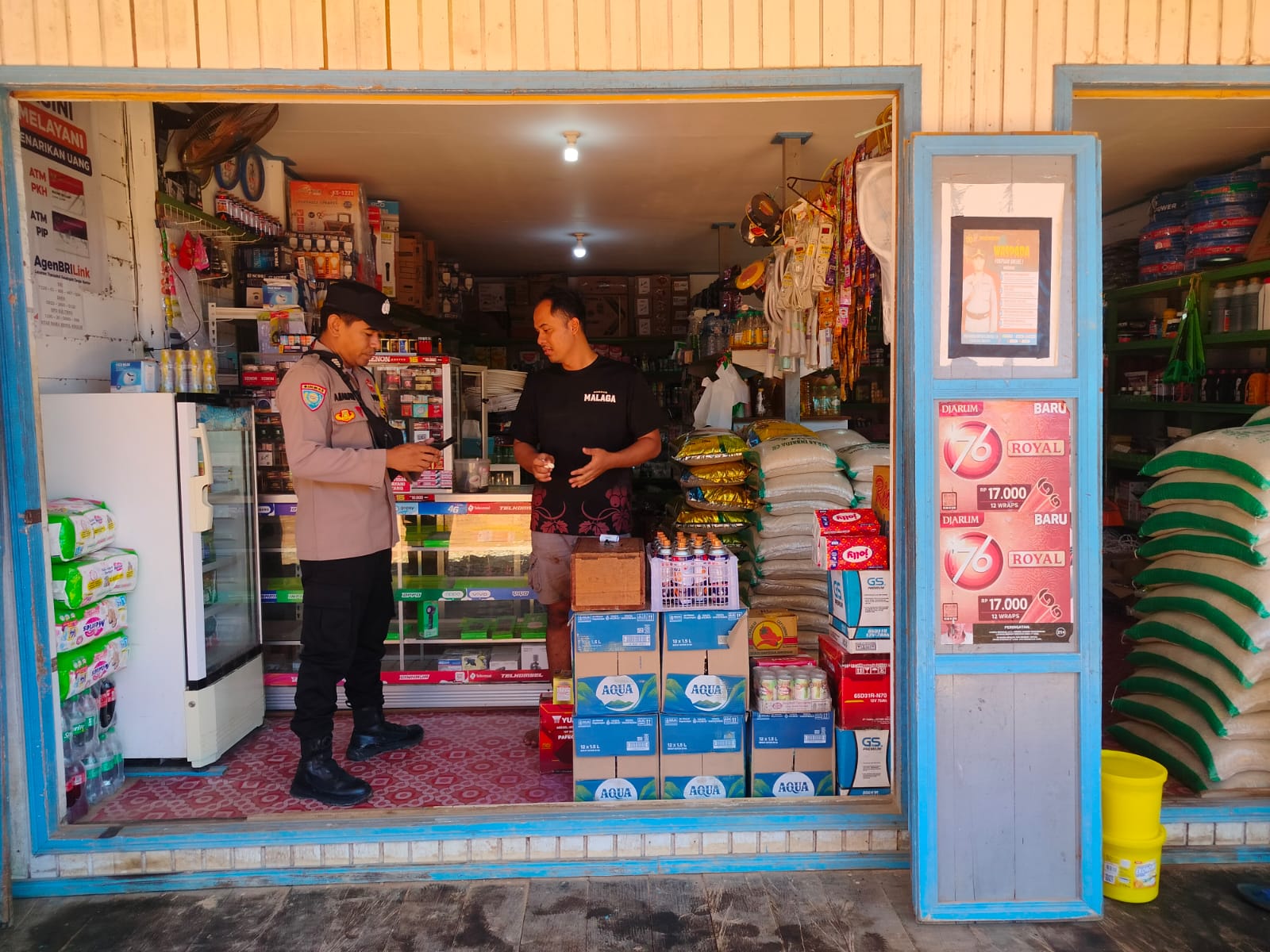 Patroli Siang Polsek Marikit: Komitmen Nyata Polri Hadir di Tengah Aktivitas Masyarakat