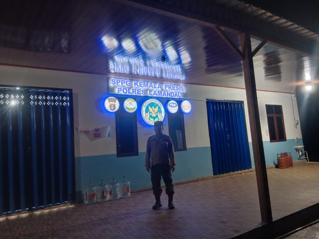 Personel Piket Polsek Bulik Sambangi dan Laksanakan Patroli di SPPG Kemala Presisi