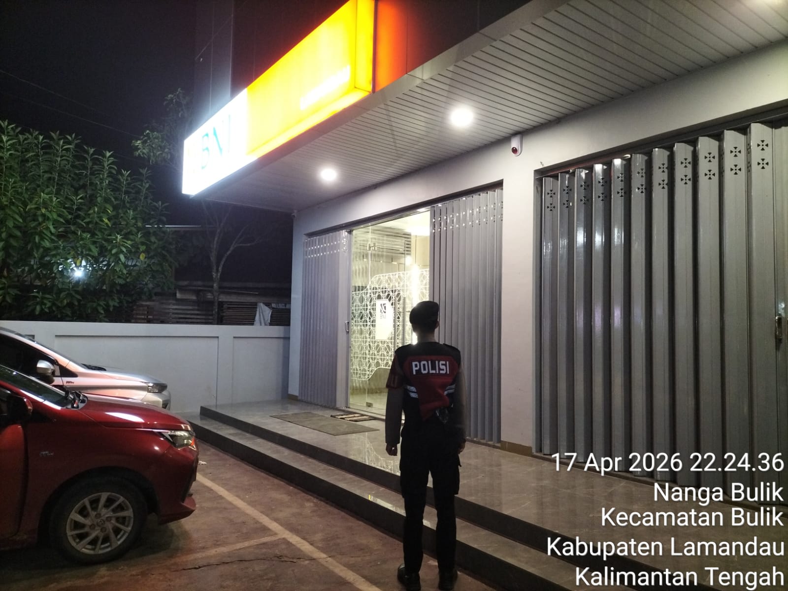 Sat Samapta Polres Lamandau Patroli di Objek Vital, Wilkum Polres Lamandau