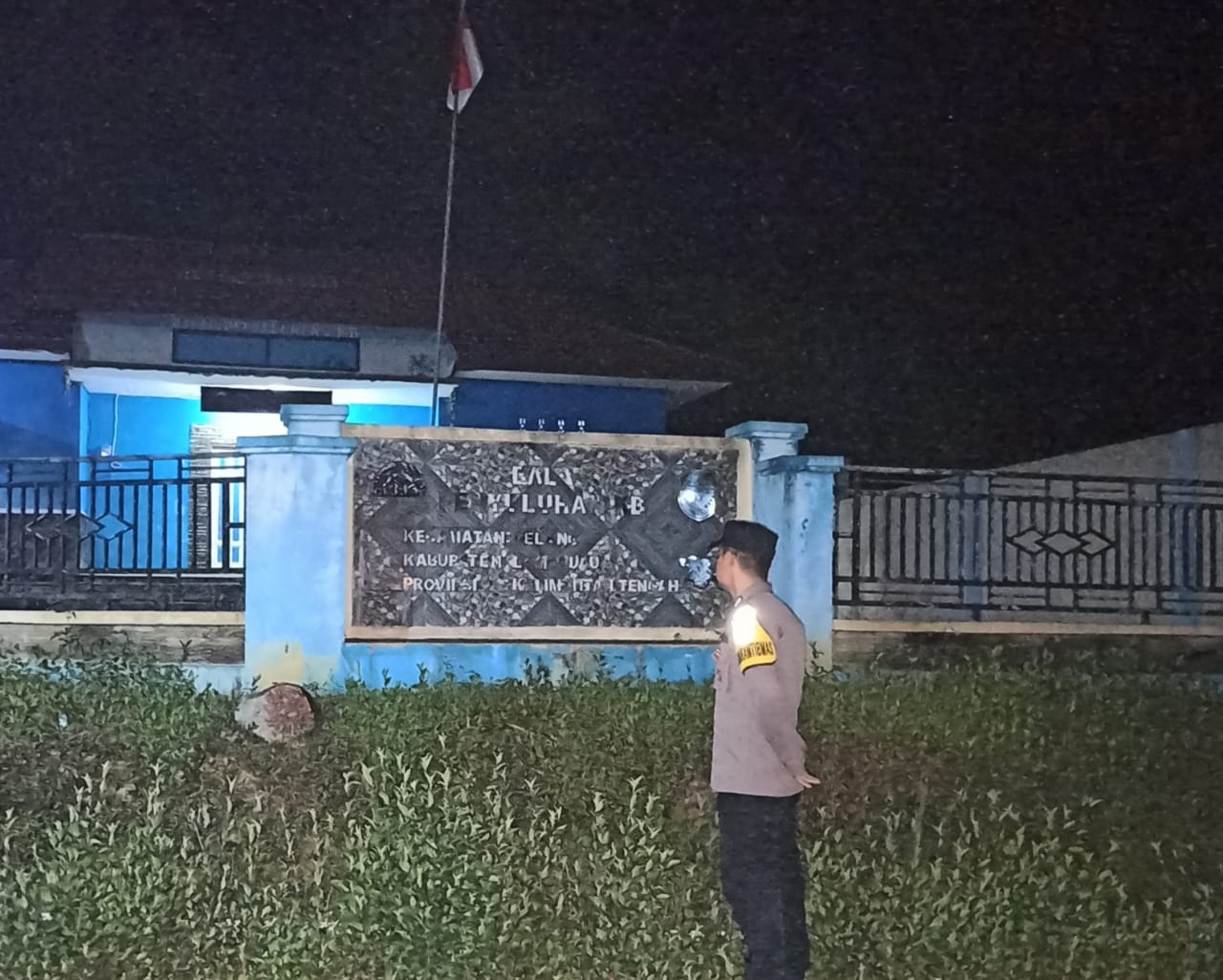 Piket Polsek Delang melaksanakan patroli diwilkum Polsek Delang